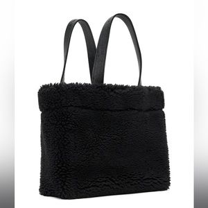 STAND STUDIO NWT FAUX FUR TOTE- new w tags